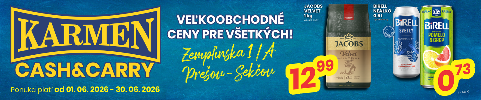 Karmen - Veľkoobchodné ceny pre všetkých