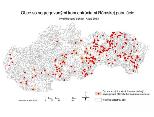 Dokreslia mapy rómskych osád v kraji