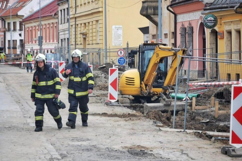 Na Jarkovej unikal plyn