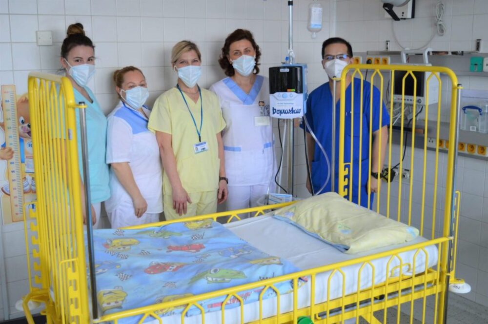 Prešovská pediatria získala nový respiračný prístroj pre deti