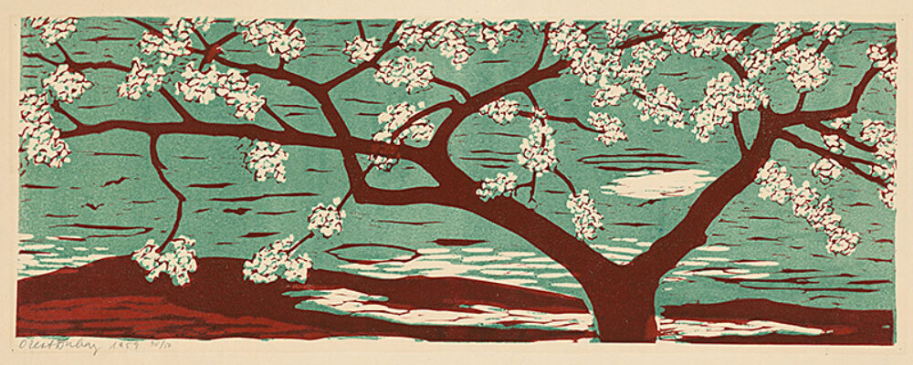 Dielo mesiaca apríl: Kvitnúci strom