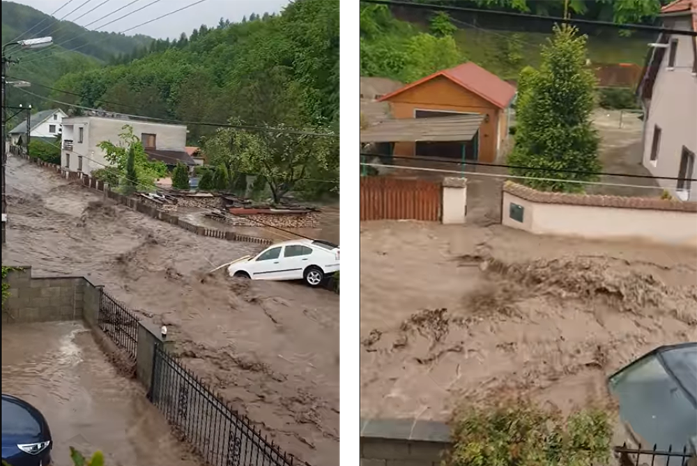 Slovensko sužujú povodne, vyžiadali si jednu obeť, polícia aj hasiči zasahujú  