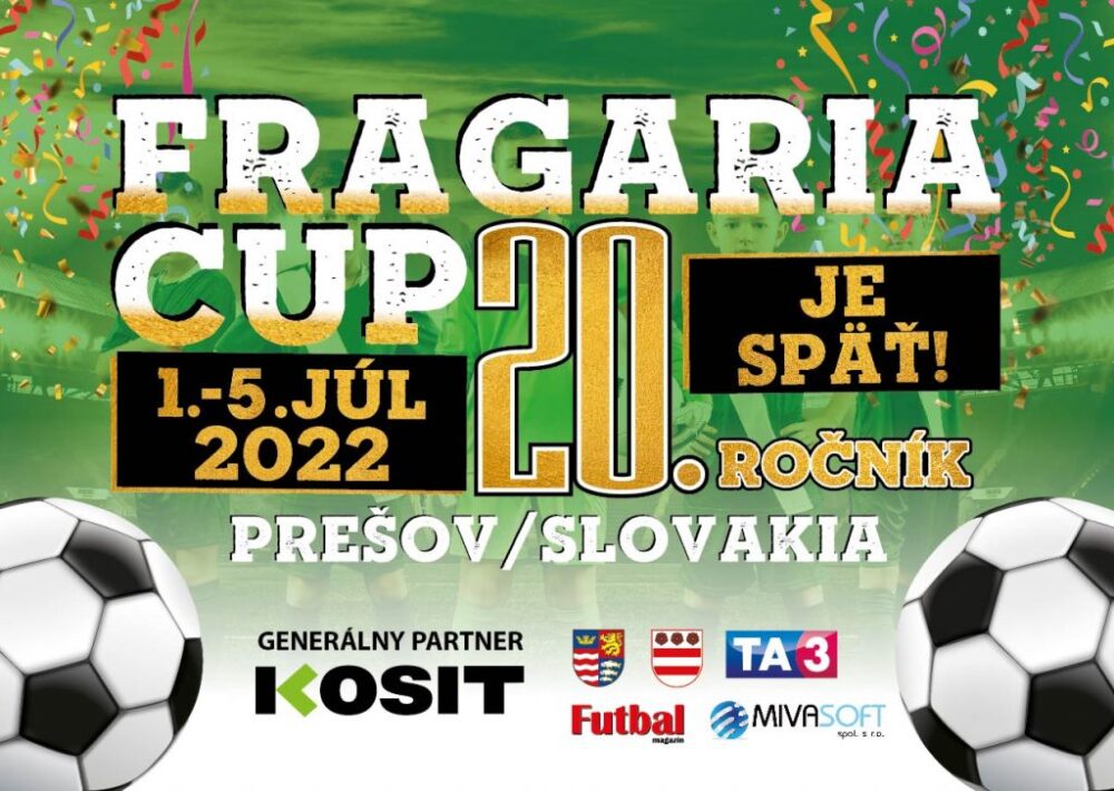 Fragaria Cup je po dvoch rokoch opäť v Prešove