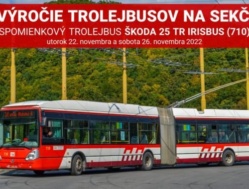 Na Sekčove jazdia trolejbusy už 30 rokov