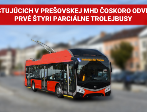 Do Prešova zavítajú prvé parciálne trolejbusy