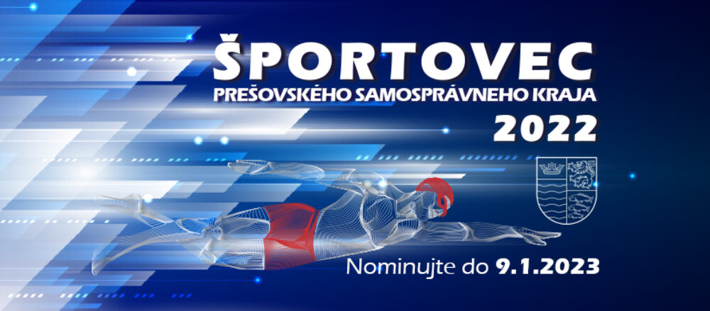 Kraj prijíma nominácie na Športovca PSK 2022