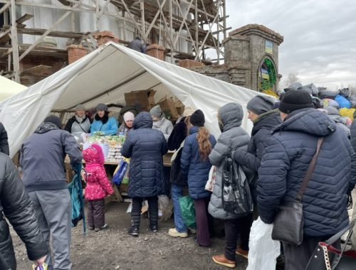 <strong>Humanitárna pomoc z Prešovskej archieparchie bola rozdaná ľuďom v okolí Charkova</strong>