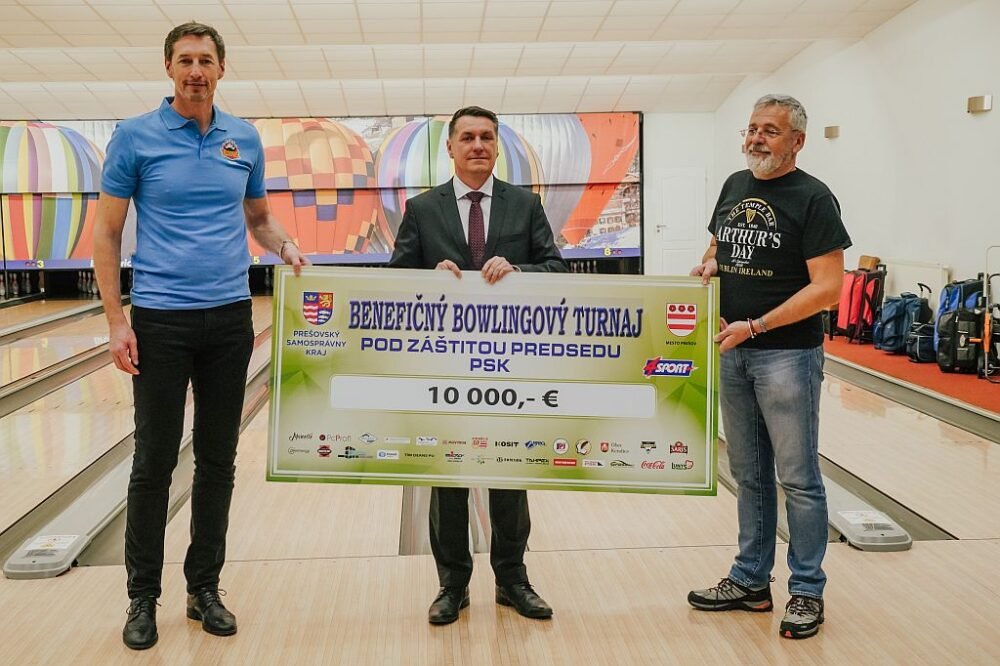 Na Bowlingovom turnaji vyzbierali 10-tisíc eur pre rodiny v núdzi