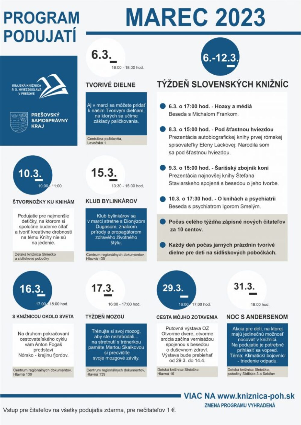 <strong>Knižnica na (ne)roztrhanie: Aj takýto bude marec – mesiac kníh</strong>