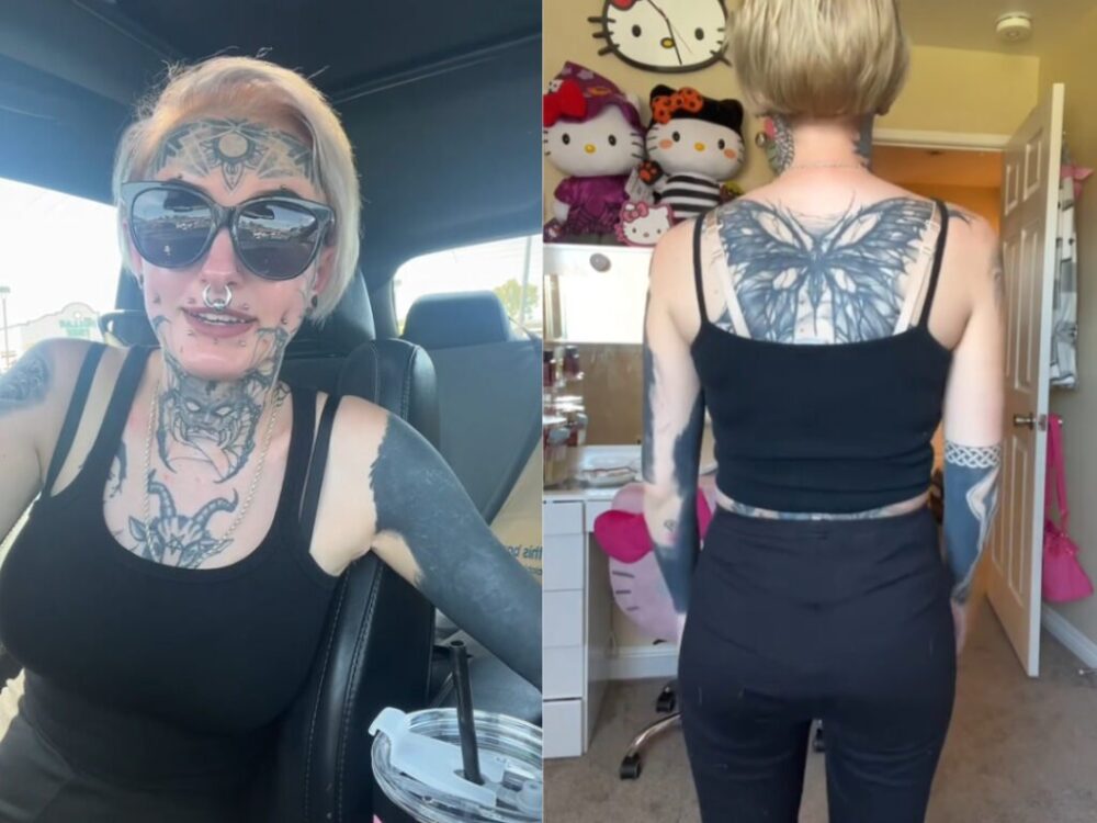 Nezamestnala sa v obchode a išla sa opýtať prečo. „Kvôli démonickým tetovaniam“