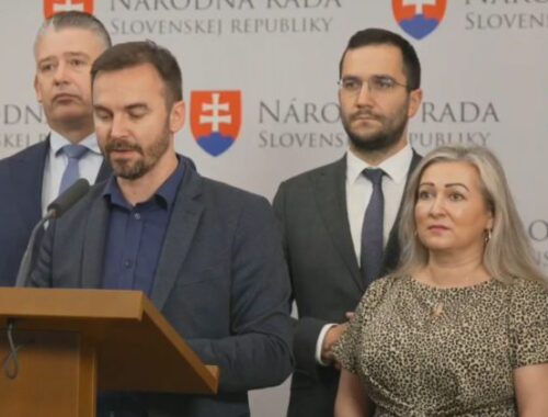 Hnutie Slovensko chce novelou Trestného zákona ochrániť symboly EÚ pred hanobením extrémistami (video)