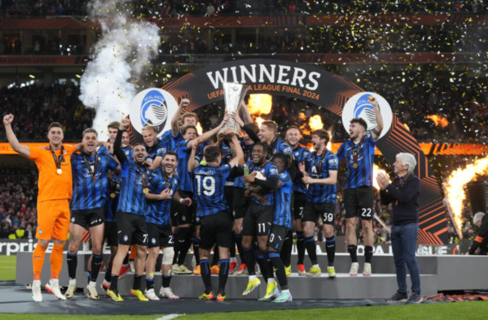 Atalanta Bergamo ukončila vo finále Európskej ligy neporaziteľnosť Leverkusenu a získala trofej po 61 rokoch