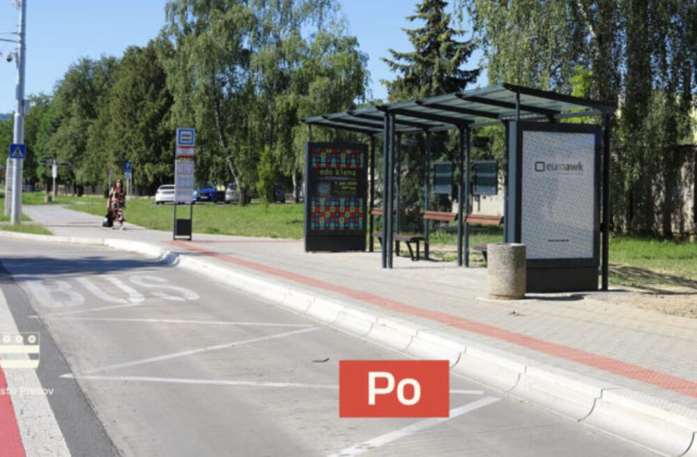 Nové zastávky v Prešove za vyše 340-tisíc eur majú aj najmodernejšie prístrešky (foto)