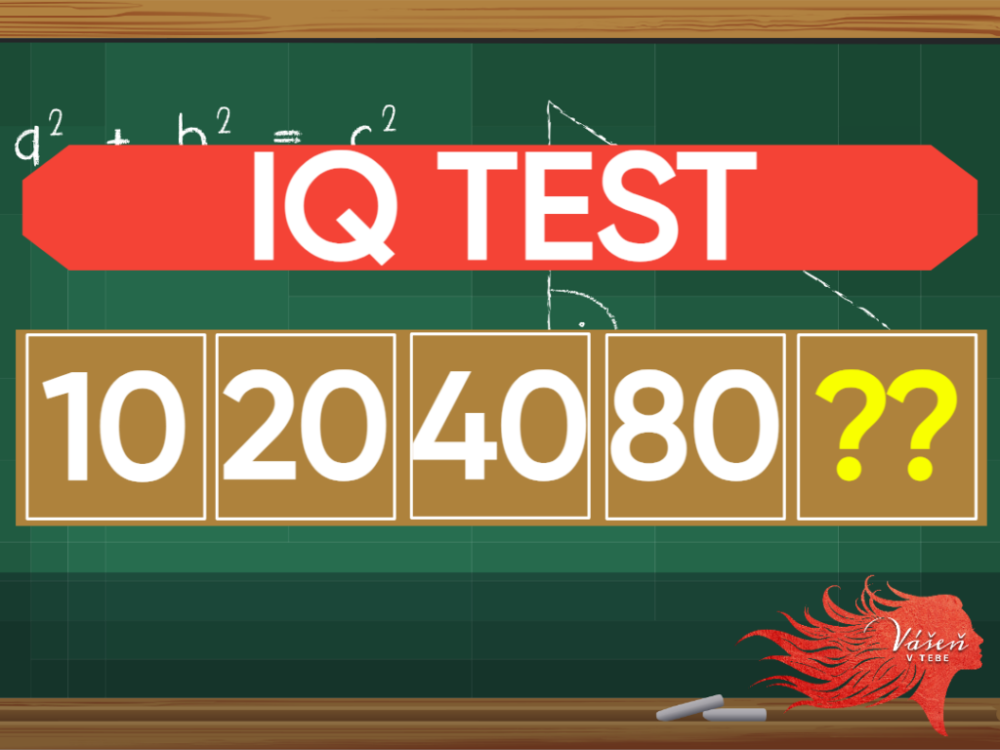 IQ test: Cvičenie na stimuláciu vašej mysle. Deň potom bude lepší