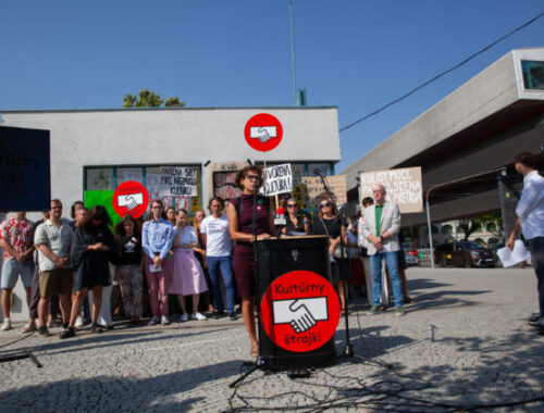 SaS podporuje kultúrnu obec v štrajkovej pohotovosti, podľa Gröhlinga sa vláde všetko rozpadá pod rukami