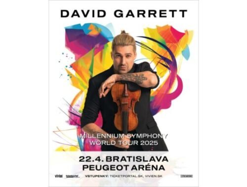 Hudobný génius prichádza do Bratislavy: Vstupenky na koncert Davida Garretta sú už v predaji!