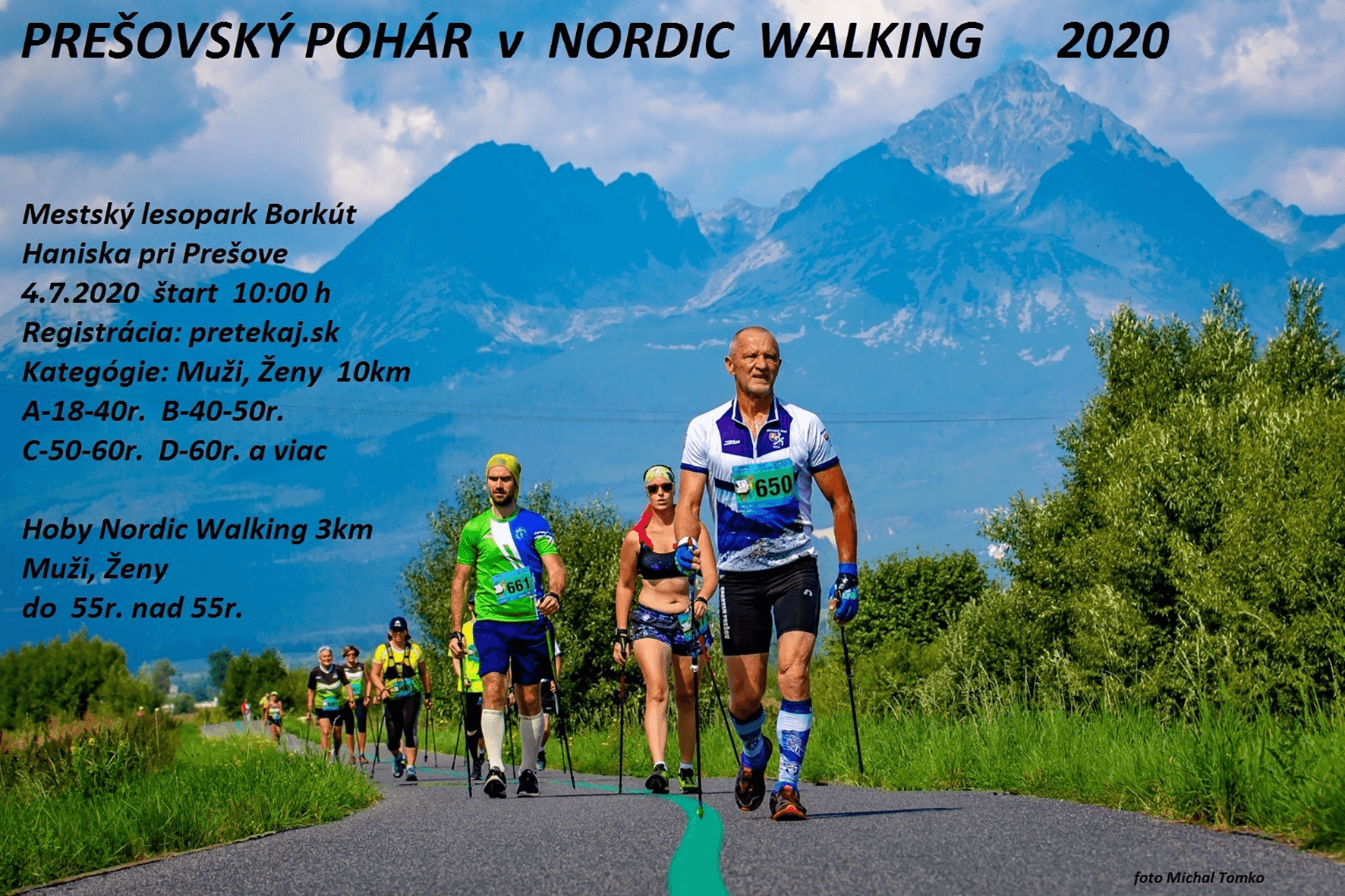 Premiéra Prešovského pohára v Nordic Walkingu