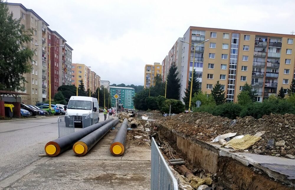 Výmena teplovodov na Sekčove sa blíži do finále