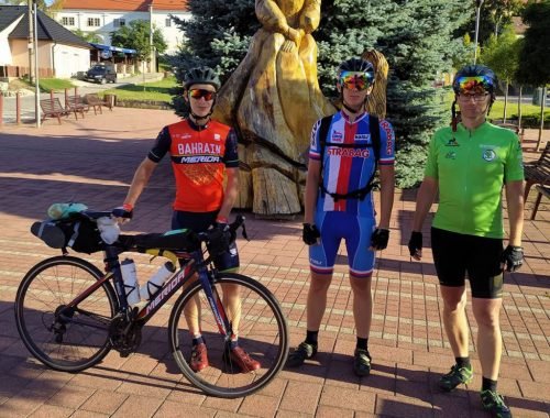 Na bicykli zoči voči vlkovi