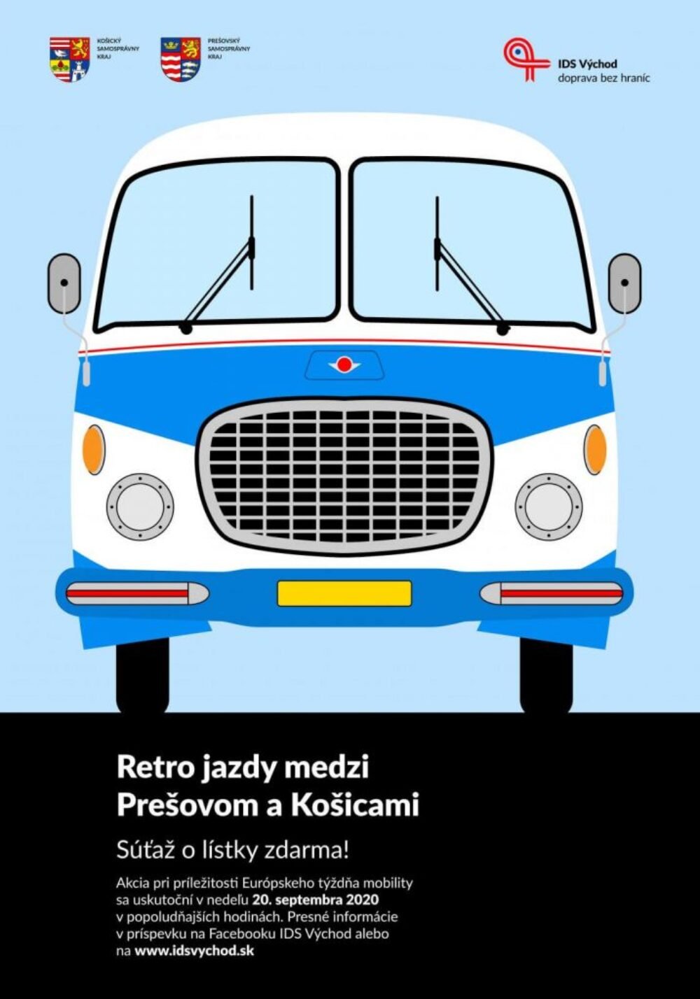 Európsky týždeň mobility ponúka Retro jazdy medzi Prešovom a Košicami