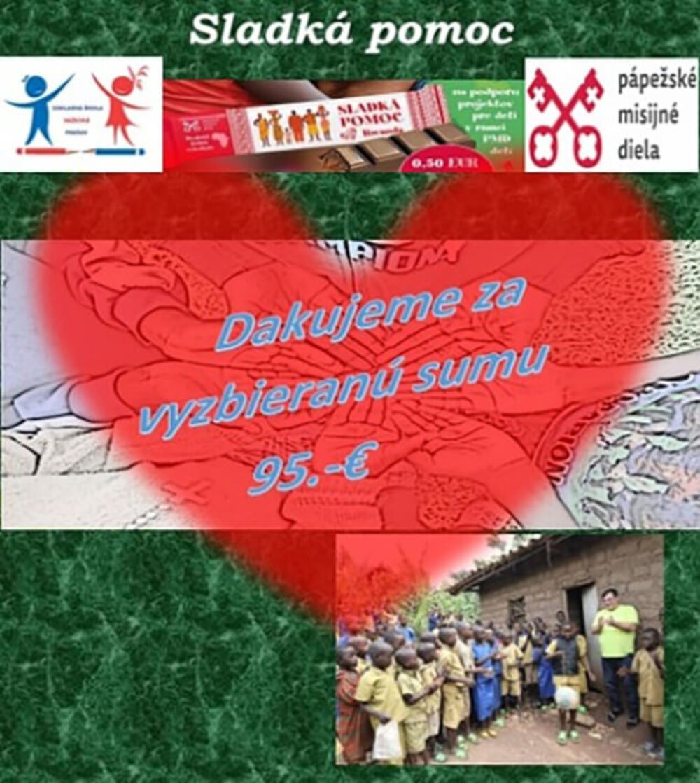 Žiaci zo ZŠ Važecká sa zapojili do projektu „Sladká pomoc“
