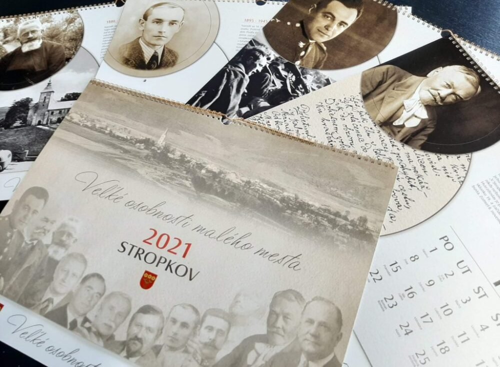 Stropkov vydal kalendár s významnými osobnosťami spätými s mestom