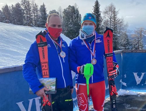 Miro Haraus je na stupni víťazov, prvý bronz si odnesie zo slalomu