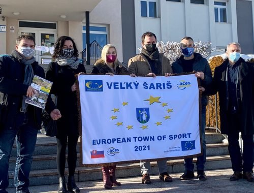 Veľký Šariš získal titul Európske mestečko športu 2021