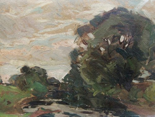 Ernest Rákoši namaľoval dielo Torňa pri potulkách šarišskou krajinou