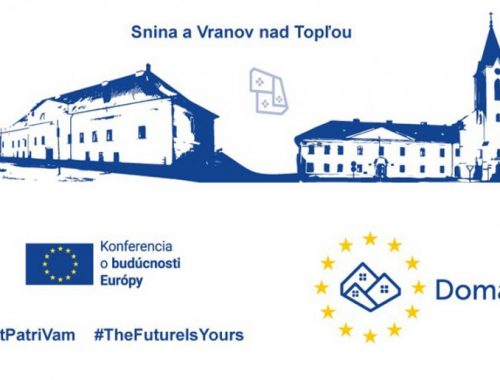 Roadshow „Doma v EÚ“ zavíta do Sniny a Vranova nad Topľou