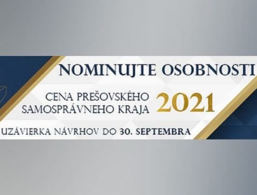 Nominujte osobnosti Prešovského kraja