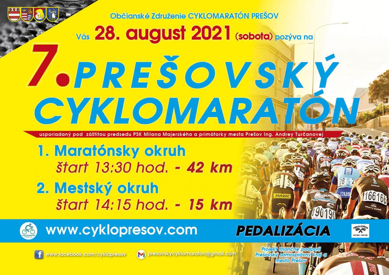 Pridajte sa na štart 7. ročníka Prešovského cyklomaratónu