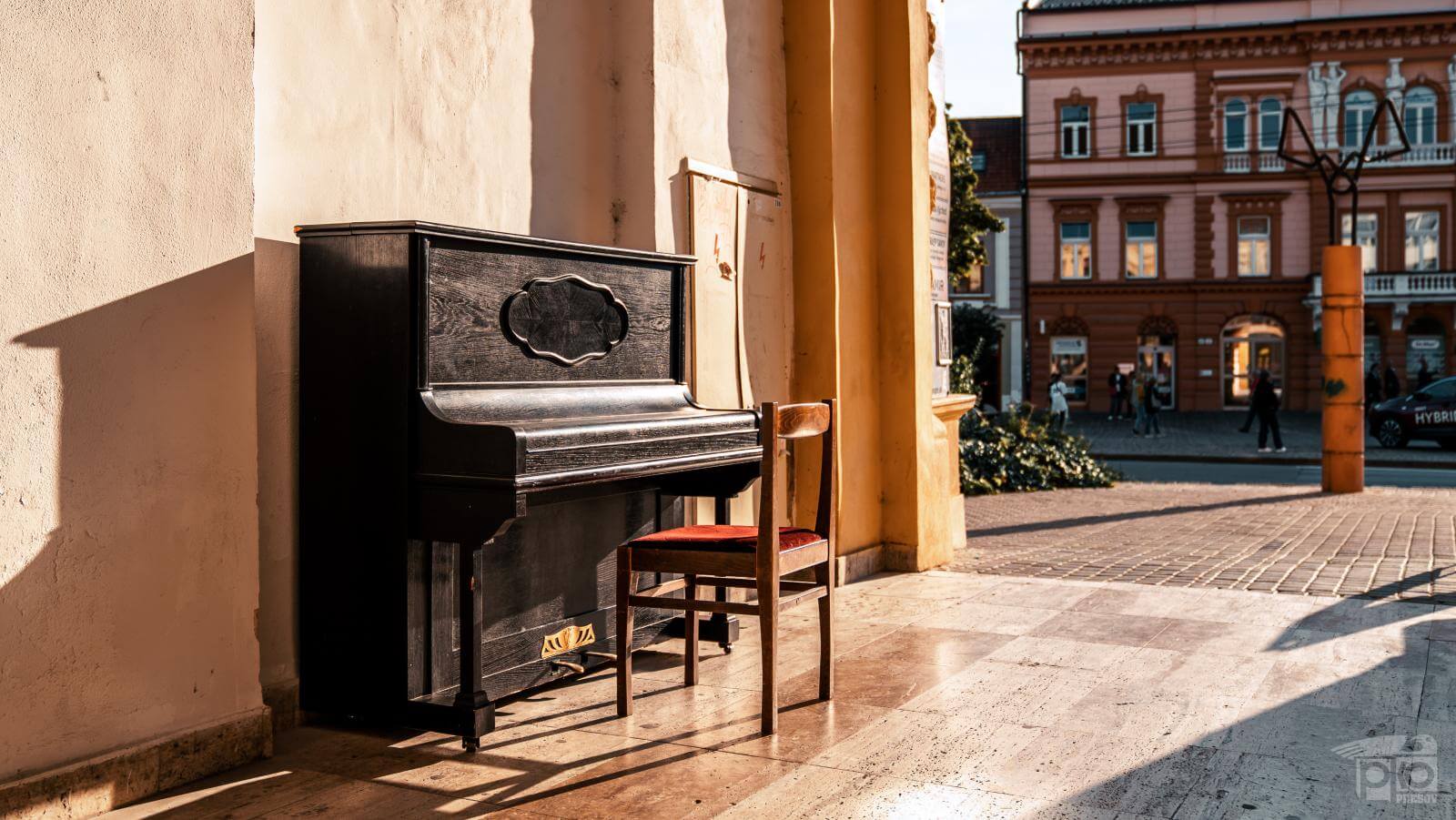 Mesto Prešov má svoj prvý verejný klavír