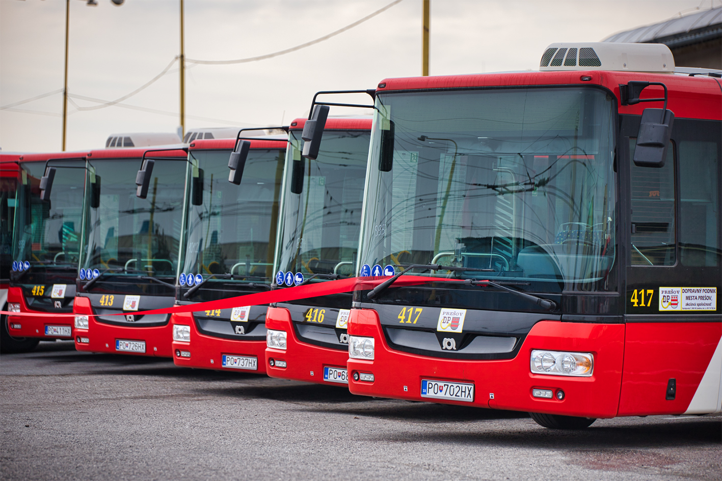 Dopravný podnik uviedol do prevádzky šesť nových autobusov