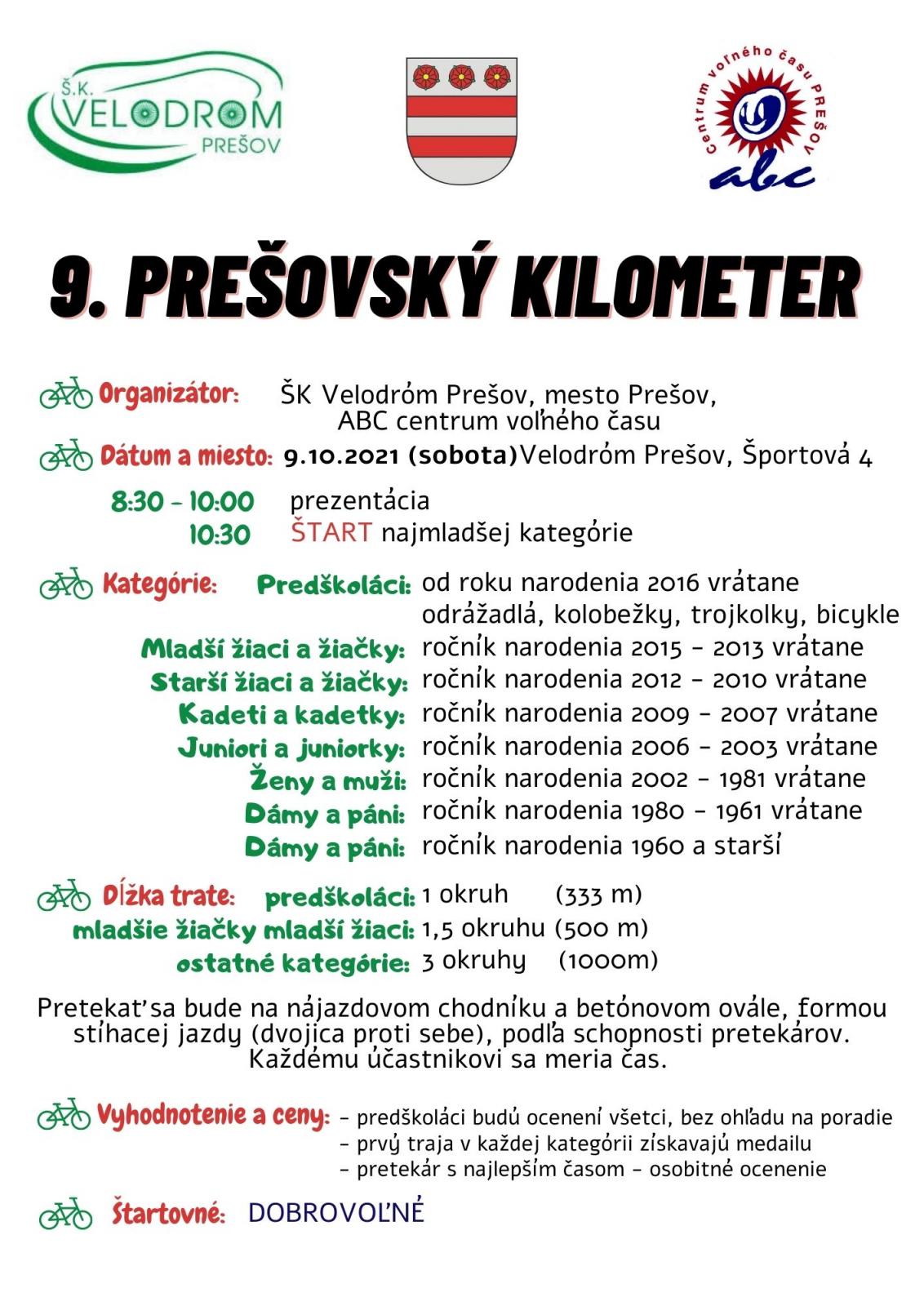 Štartuje Prešovský kilometer