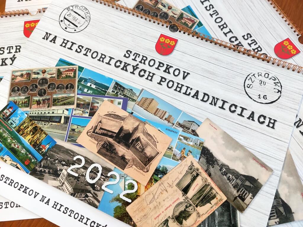 Úspešnú edíciu uzatvára kalendár s historickými pohľadnicami Stropkova