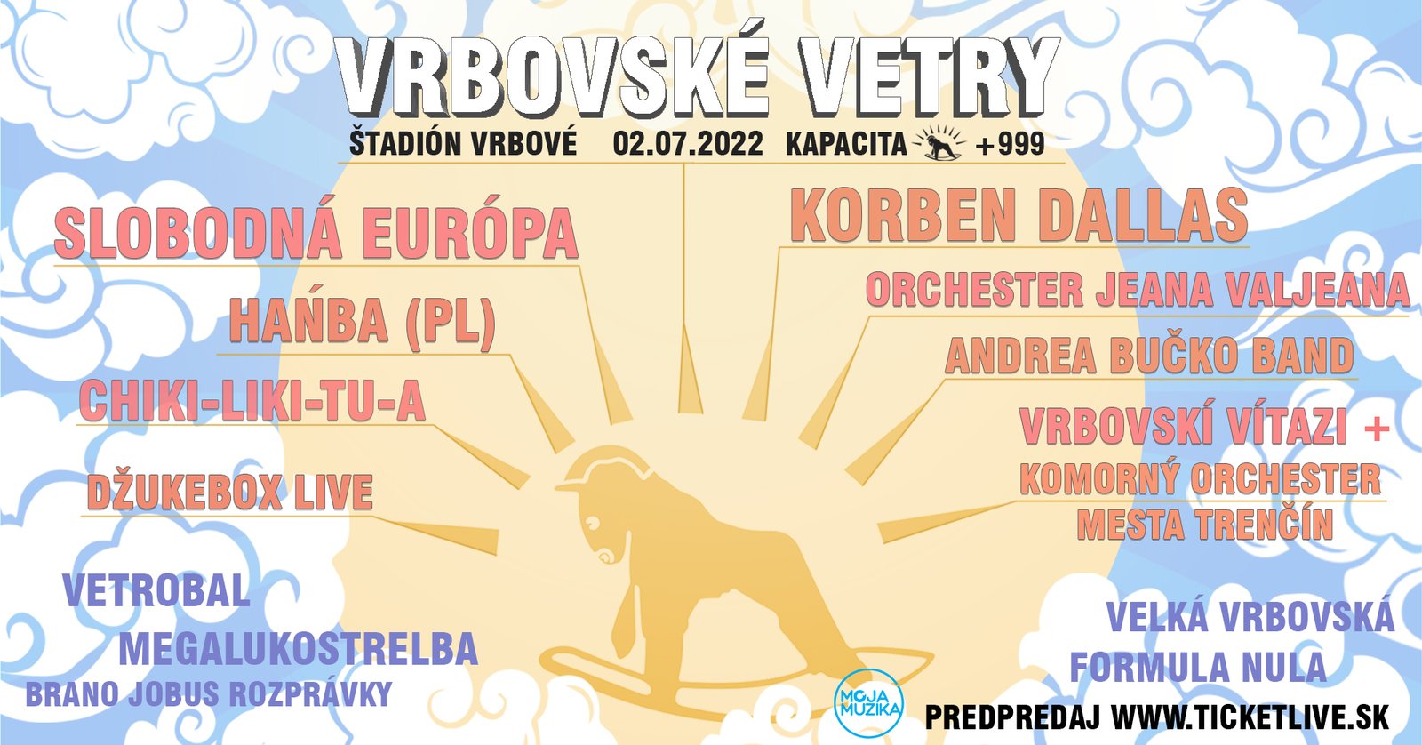 Vrbovské Vetry oznámili program a spustili predpredaj lístkov
