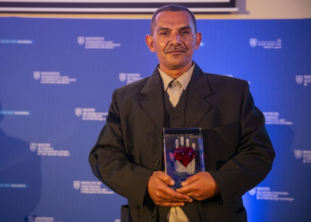 Róm Martin David získal ocenenie Srdce na dlani 2021