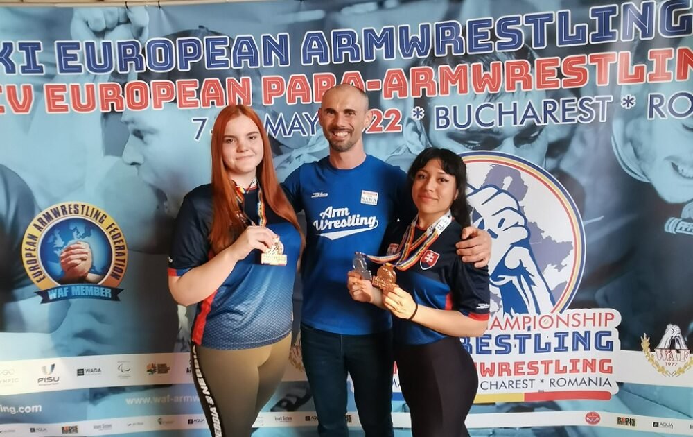Z Majstrovstiev Európy v armwrestlingu si Prešovčania priniesli niekoľko vzácnych medailí 