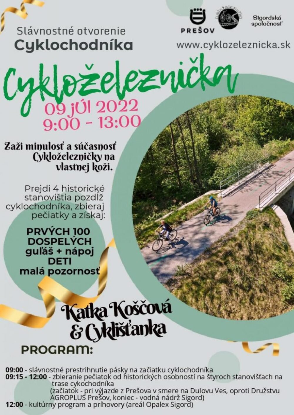 Odštartujte letné prázdniny na Cykloželezničke