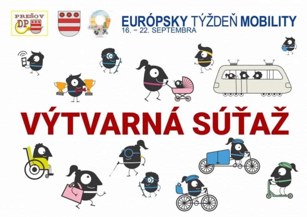 S Európskym týždňom mobility 2022 prichádza aj výtvarná súťaž pre deti