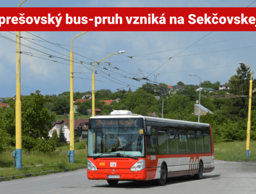 Na Sekčovskej ulici pribudne prvý vyhradený jazdný pruh pre MHD