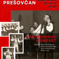 Spomienkový koncert ĽH Prešovčan, 23.10.2022