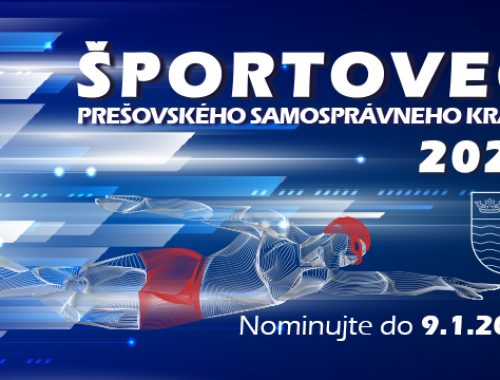 Kraj prijíma nominácie na Športovca PSK 2022