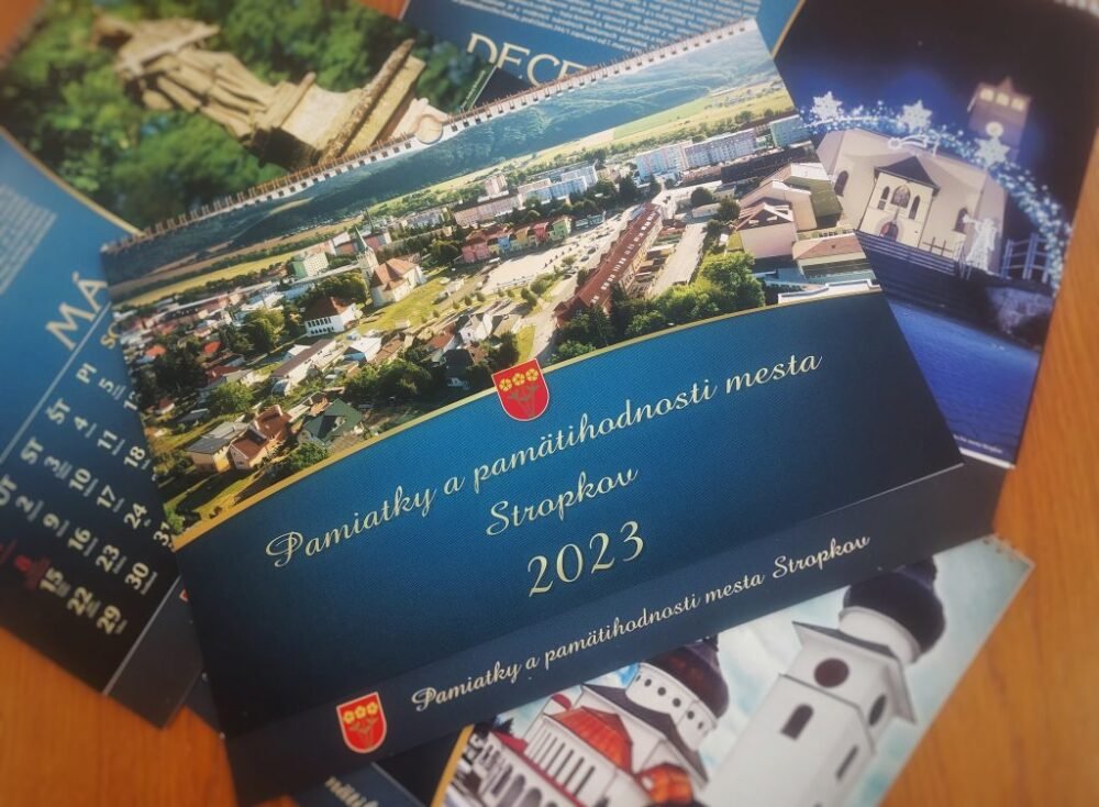 <strong>Mesto Stropkov vydalo nová kalendár s pamiatkami a pamätihodnosťami</strong>