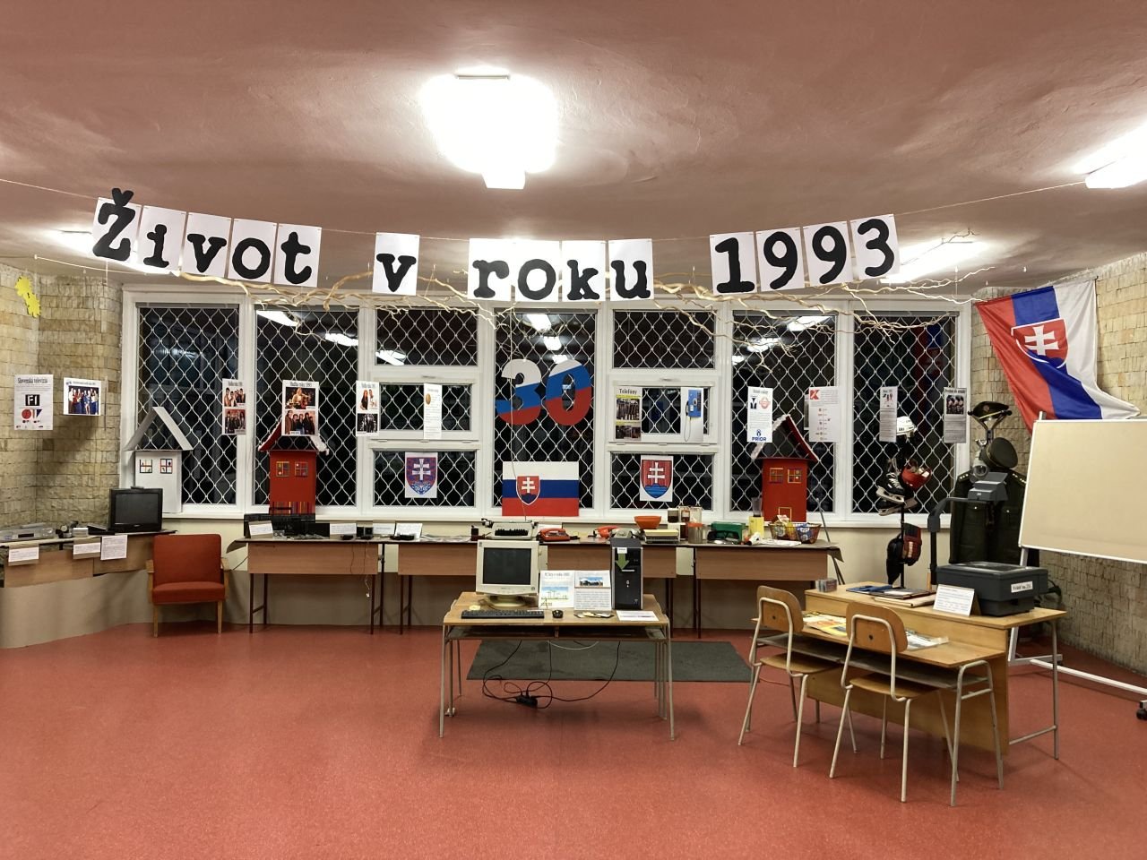V ZŠ Československej pripravili k 30. výročiu vzniku SR interaktívnu výstavu