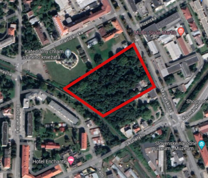 Prešov plánuje nový park v širšom centre mesta
