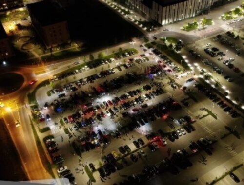 Bratislavskí policajti si posvietili na účastníkov tuningového zrazu, zadržali aj dva vodičské preukazy (foto)