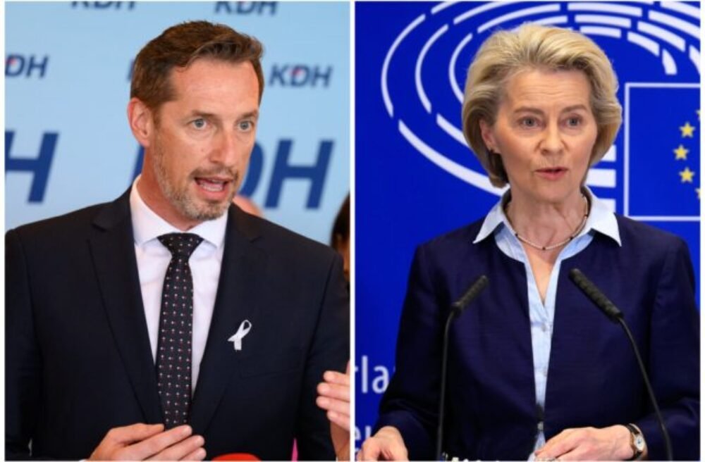 KDH poslalo list predsedníčke Ursule von der Leyen, Slovensko by nemalo byť finančne postihované za zrušenie špeciálnej prokuratúry