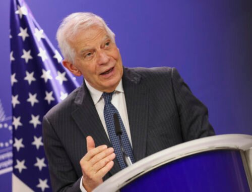 Kyjev potrebuje vojenskú podporu, Borrell vyzýva k ďalšiemu poskytnutiu protivzdušnej obrany Ukrajine (foto)